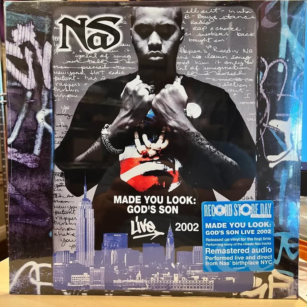 Nas - Made You Look: God's Son Live 2002 (Vinilo LP nuevo) - Miniatura 1 en LEMM DJ Store