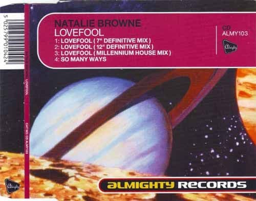 Natalie Browne ‎– Lovefool (CD Single) usado (VG+) box 10 - Miniatura 1 en LEMM DJ Store