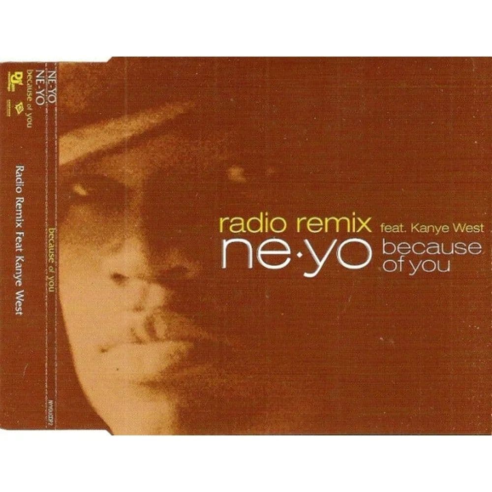 Ne-Yo feat. Kanye West – Because Of You (CD Single usado VG+) - Miniatura 1 en LEMM DJ Store