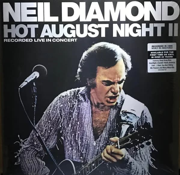 Neil Diamond - Hot August Night Ii (Vinilo Doble 2LP nuevo) - Miniatura 1 en LEMM DJ Store