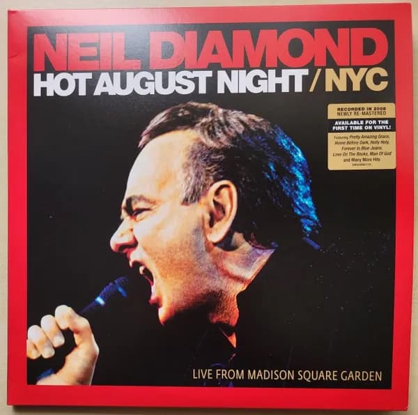 Neil Diamond - Hot August Night / Nyc (Vinilo Doble 2LP nuevo) - Miniatura 1 en LEMM DJ Store