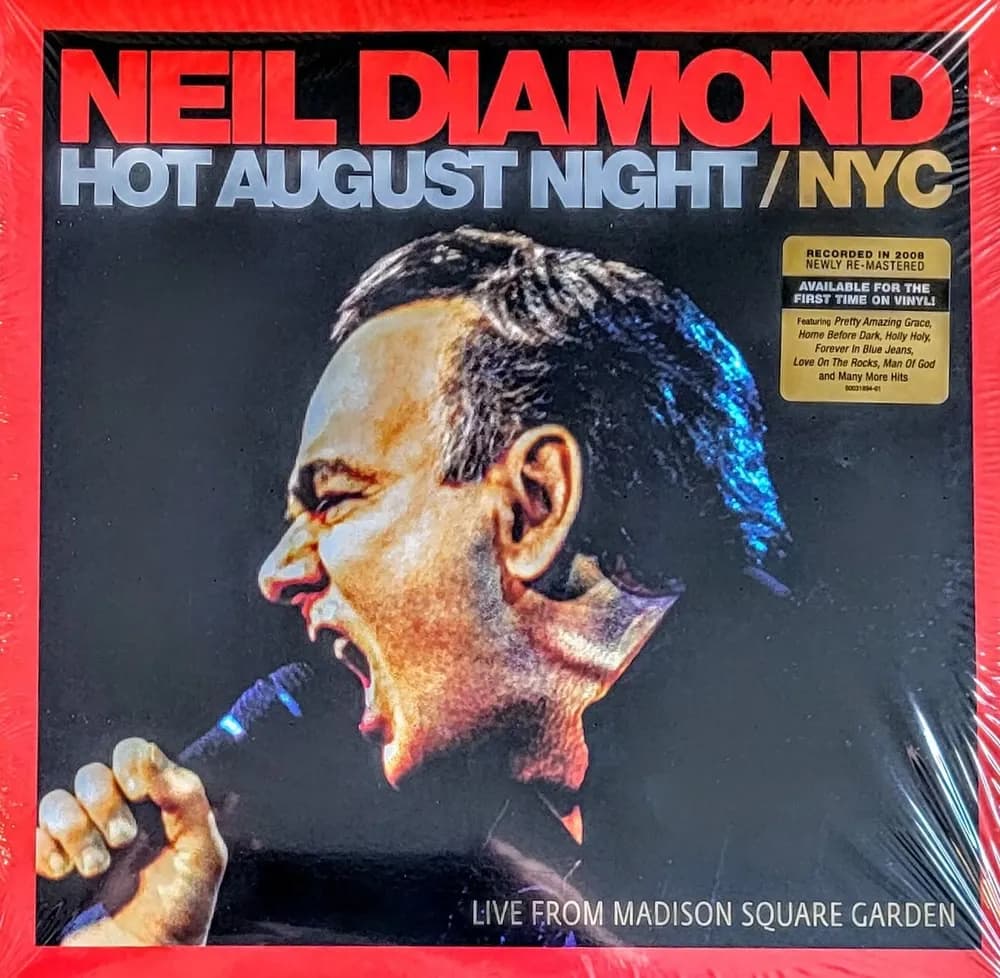 Neil Diamond - Hot August Night / NYC (Vinilo Doble 2LP nuevo) - Miniatura 1 en LEMM DJ Store
