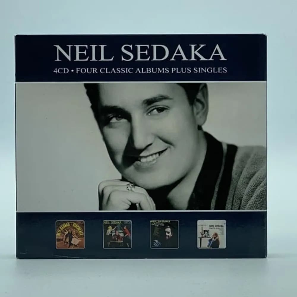 Neil Sedaka - Four Classic Albums Plus Singles (CD (4CD) nuevo) - Miniatura 1 en LEMM DJ Store