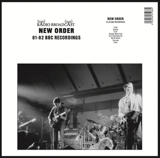 New Order - Radio Broadcast 81-82 Bbc Recordings (Vinilo LP nuevo) - Miniatura 1 en LEMM DJ Store