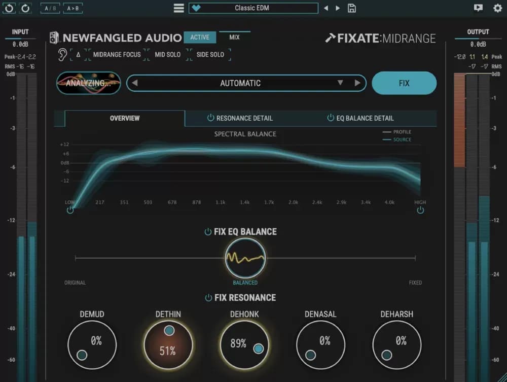 Newfangled Audio Fixate:Midrange – Corrección Inteligente de Medios (Descarga Digital) - Miniatura 1 en LEMM DJ Store