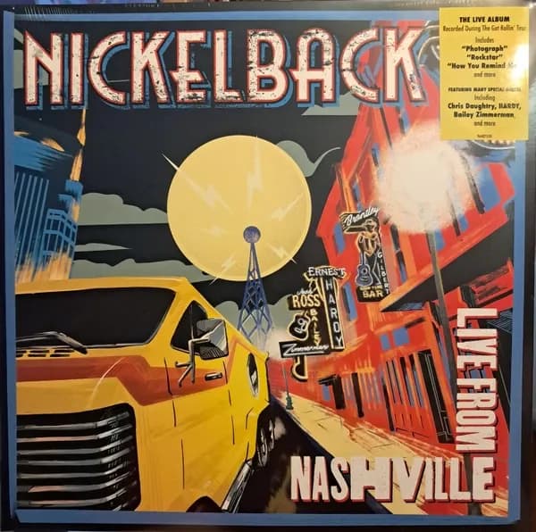 Nickelback - Live From Nashville (Vinilo Doble 2LP nuevo) - Miniatura 1 en LEMM DJ Store