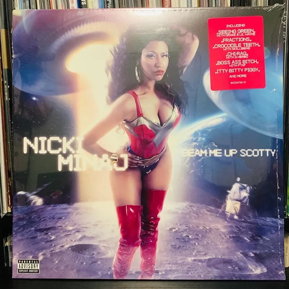 Nicki Minaj - Beam Me Up Scotty (Vinilo Doble 2LP nuevo) - Miniatura 1 en LEMM DJ Store