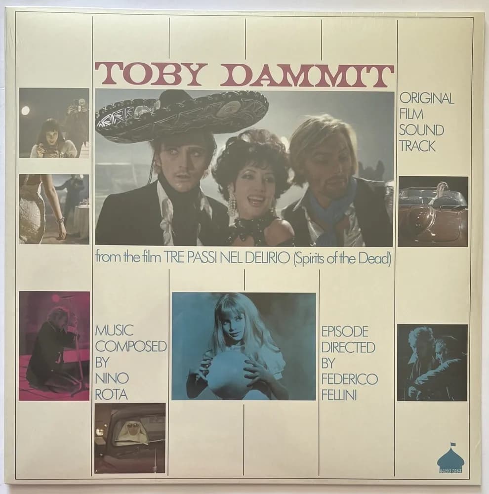 Nino Rota - Toby Dammit (Original Film Soundtrack) (Vinilo LP nuevo) - Miniatura 1 en LEMM DJ Store