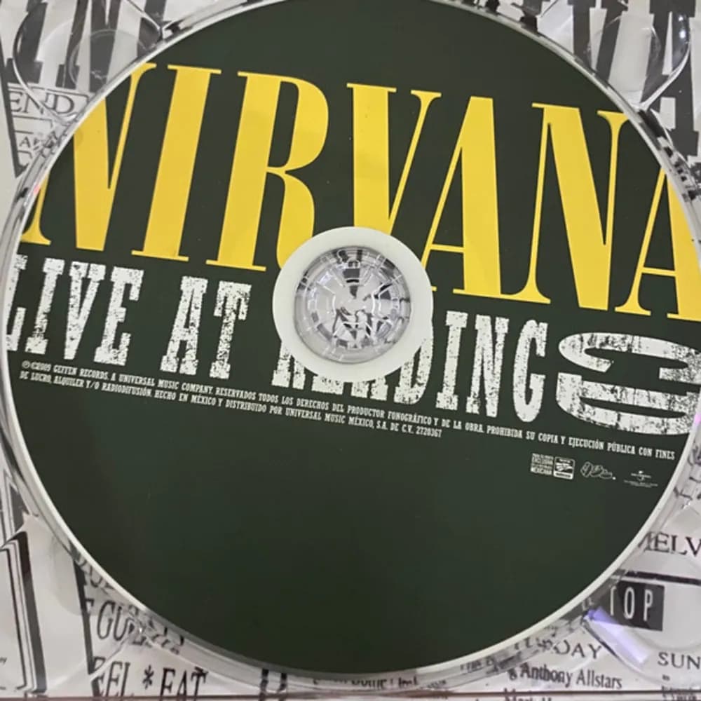 Nirvana - Live At Reading (CD nuevo) - Miniatura 1 en LEMM DJ Store