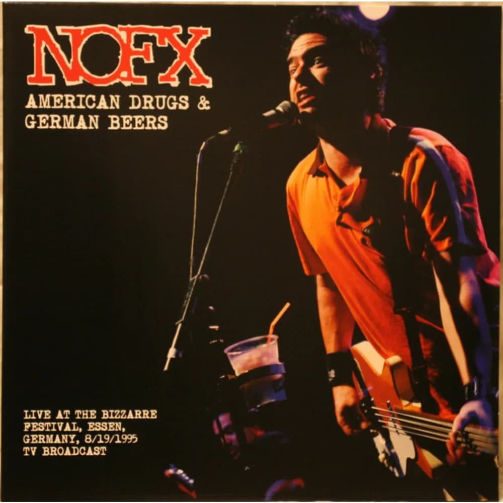Nofx - American Drugs & German Beers (Vinilo LP Color Naranjo nuevo) - Miniatura 1 en LEMM DJ Store