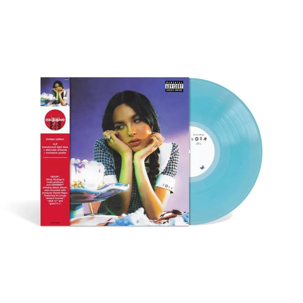 Olivia Rodrigo - SOUR (Vinilo LP Color Azul Transparente nuevo) - Miniatura 1 en LEMM DJ Store