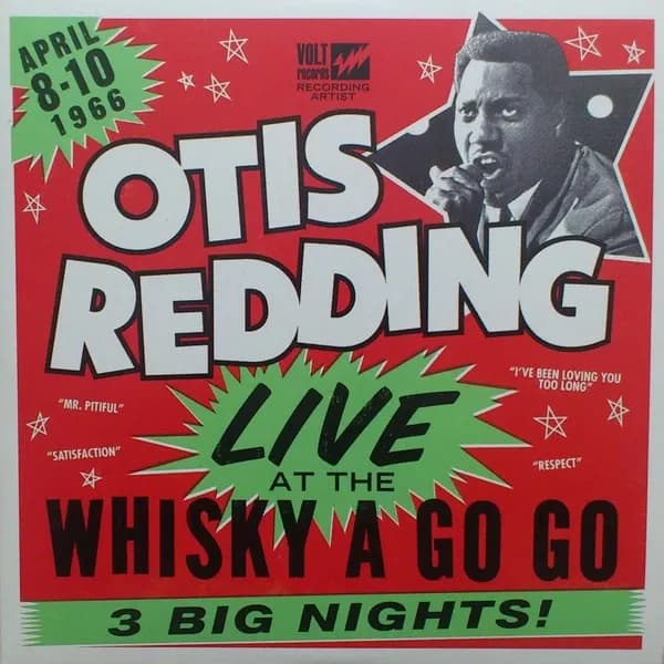 Otis Redding - Live At The Whisky A Go Go (Vinilo Doble 2LP nuevo) - Miniatura 1 en LEMM DJ Store