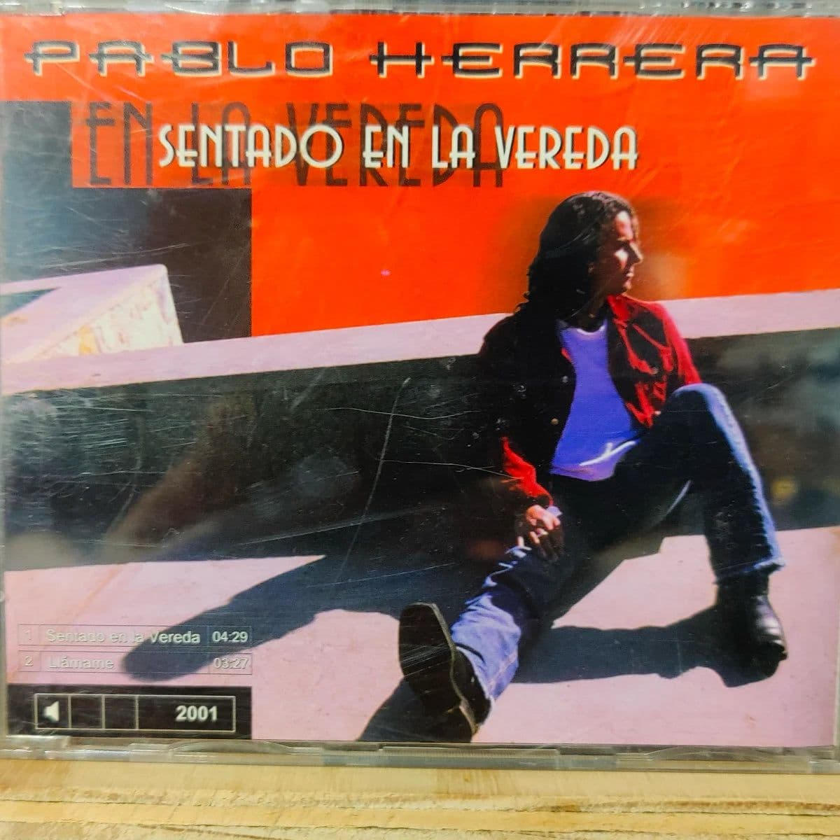 Pablo Herrera – Sentado En la Vereda / Llamamé (CD Single usado VG+) - Miniatura 1 en LEMM DJ Store