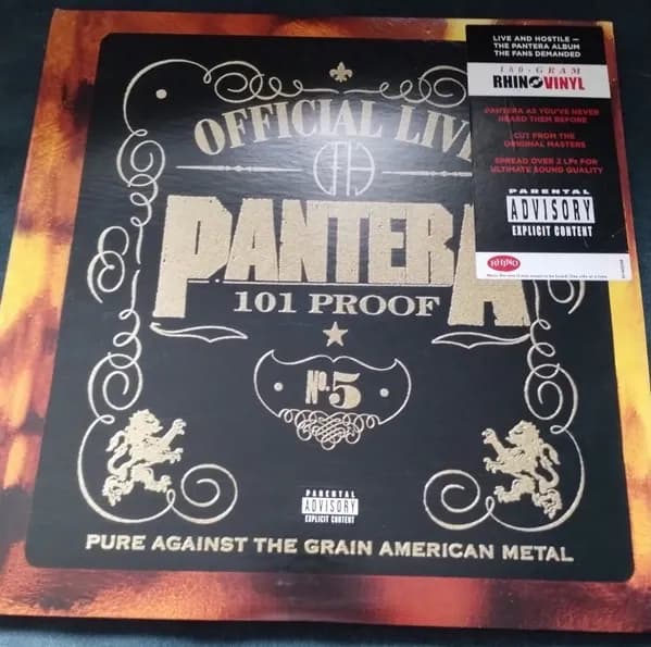 Pantera - Official Live: 101 Proof (Vinilo Doble 2LP nuevo) - Miniatura 1 en LEMM DJ Store