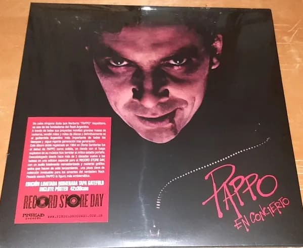 Pappo - En Concierto (Vinilo Doble 2LP nuevo) - Miniatura 1 en LEMM DJ Store