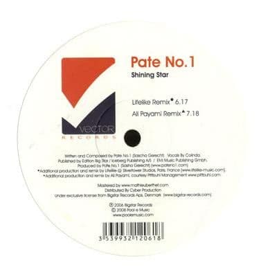 Pate No.1 – Shining Star (Vinilo usado VG+) - Miniatura 1 en LEMM DJ Store