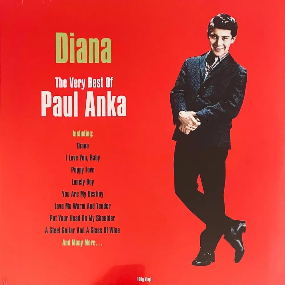 Paul Anka - Diana The Very Best Of Paul Anka (Vinilo LP nuevo) - Miniatura 1 en LEMM DJ Store