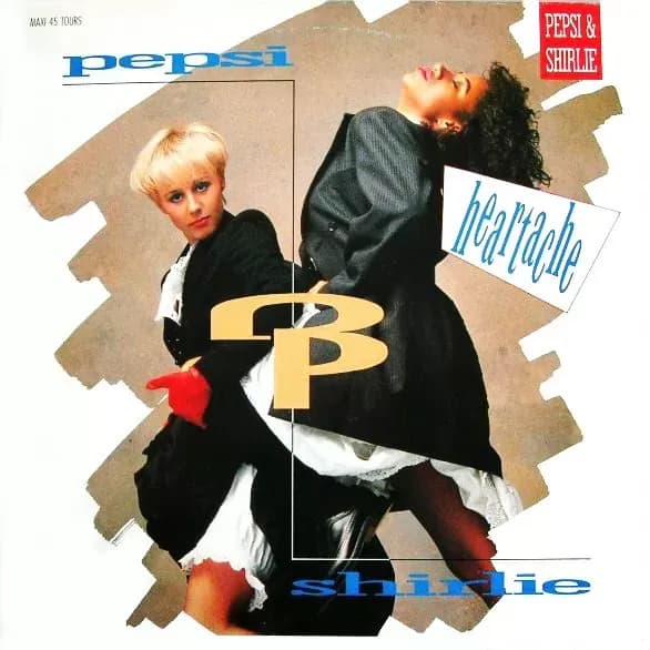 Pepsi & Shirlie - Heartache (Vinilo usado VG+) - Miniatura 1 en LEMM DJ Store