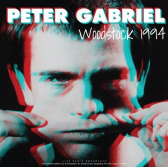 Peter Gabriel - Woodstock 1994 (Vinilo Doble 2LP nuevo) - Miniatura 1 en LEMM DJ Store
