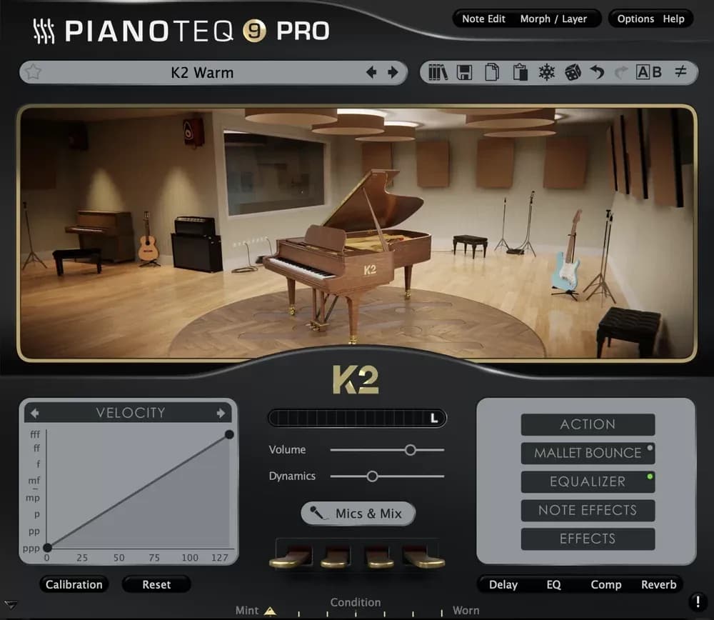 PIANOTEQ K2 Grand Piano – Instrumento Add-on de Piano para Pianoteq (Descarga Digital) - Miniatura 1 en LEMM DJ Store