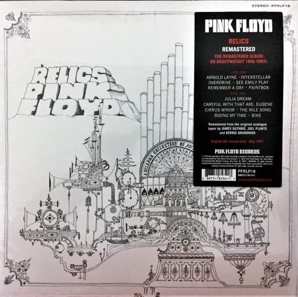 Pink Floyd - Relics (Vinilo LP nuevo) - Miniatura 1 en LEMM DJ Store