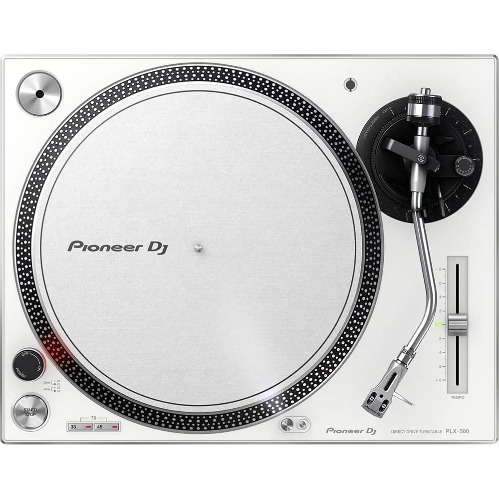 Tornamesa Pioneer DJ PLX-500-W Tracción Directa Profesional Blanco - Miniatura 3 en LEMM DJ Store