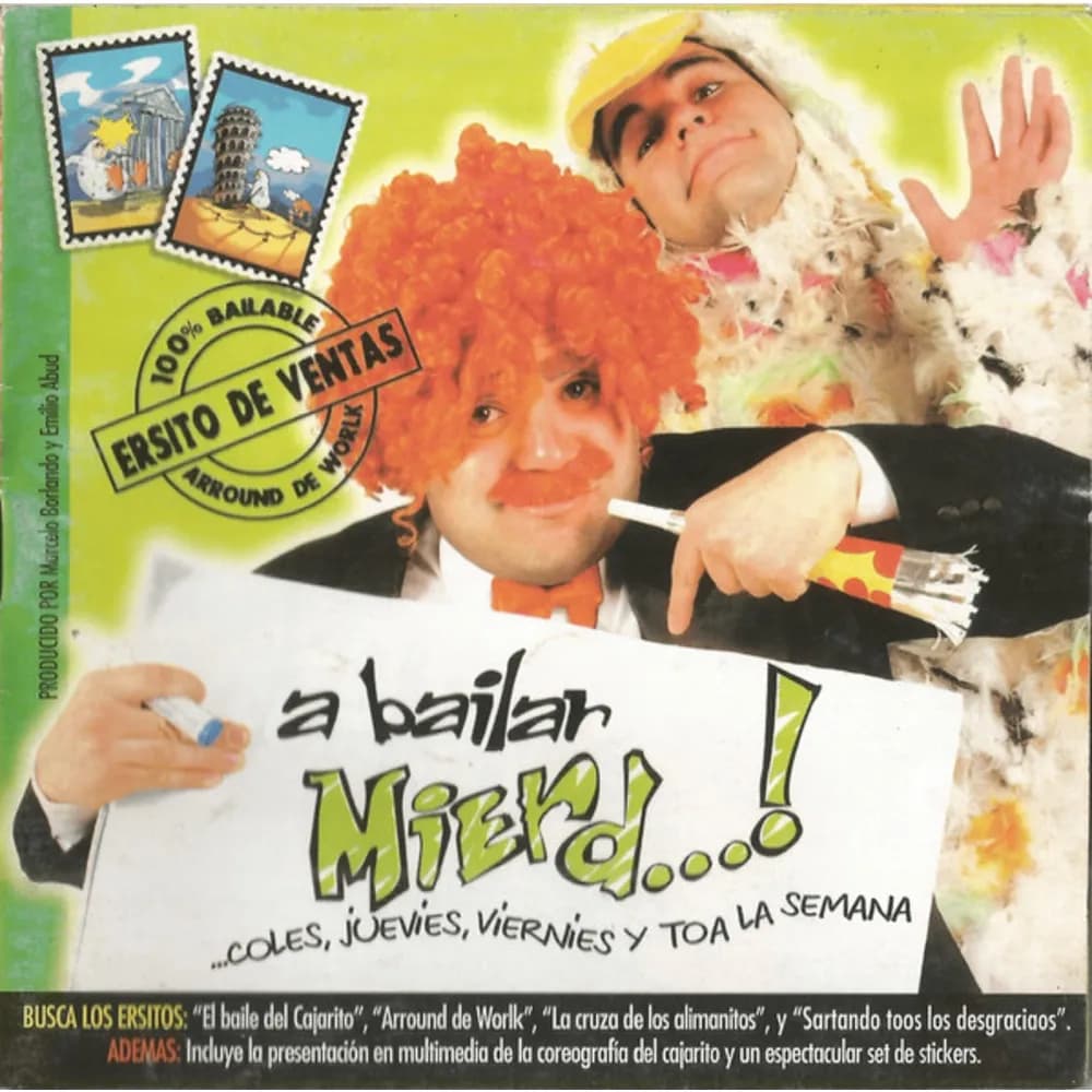 Profesor Salomon Y Tutu-tutu - A Bailar Mierd...! (CD nuevo) - Miniatura 1 en LEMM DJ Store