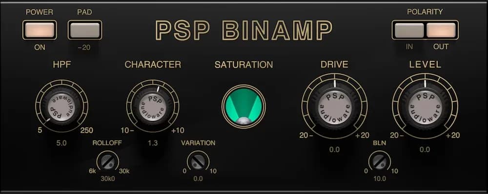 PSP BinAmp – Emulación de Preamp a Válvulas con Saturación (Descarga Digital) - Miniatura 1 en LEMM DJ Store