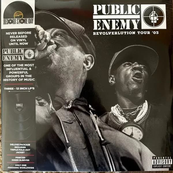 Public Enemy - Revolverlution Tour 2003 (Vinilo Doble 2LP nuevo) - Miniatura 1 en LEMM DJ Store