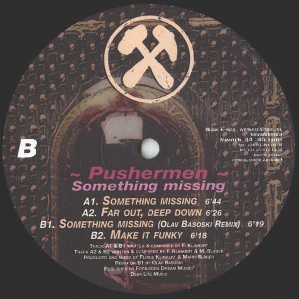 Pushermen – Something Missing (Vinilo usado VG+) - Miniatura 1 en LEMM DJ Store