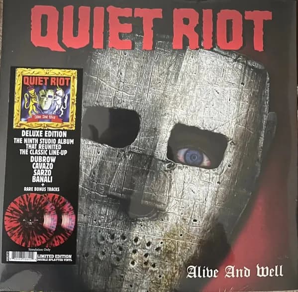 Quiet Riot - Alive And Well (Vinilo Doble 2LP nuevo) - Miniatura 1 en LEMM DJ Store