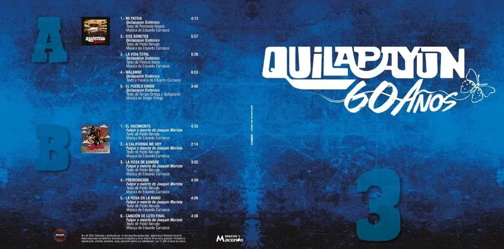 Quilapayún - 60 Años (Box Set 5 LP nuevo) - Miniatura 4 en LEMM DJ Store