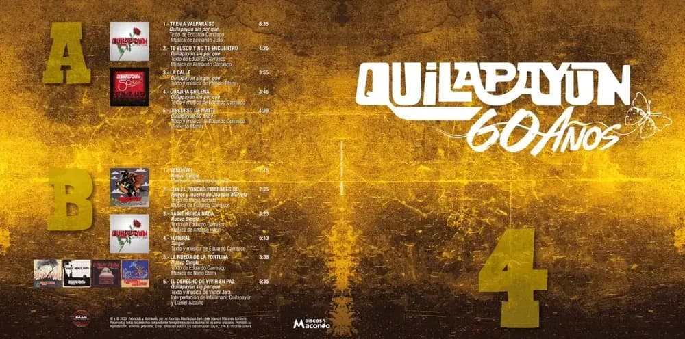 Quilapayún - 60 Años (Box Set 5 LP nuevo) - Miniatura 5 en LEMM DJ Store