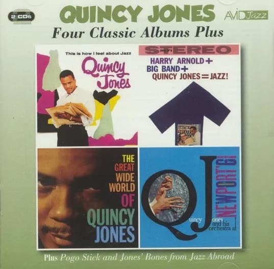 Quincy Jones - Four Classic Albums Plus (CD Doble 2CD nuevo) - Miniatura 1 en LEMM DJ Store