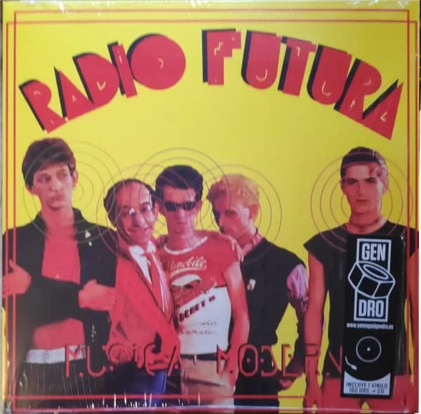 Radio Futura - Música Moderna (Vinilo LP nuevo) - Miniatura 1 en LEMM DJ Store
