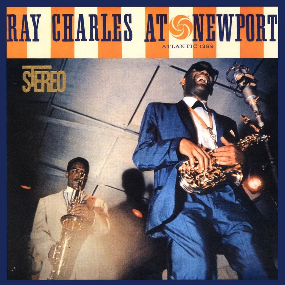 Ray Charles - Ray Charles At Newport (Vinilo LP Color Transparente nuevo) - Miniatura 1 en LEMM DJ Store