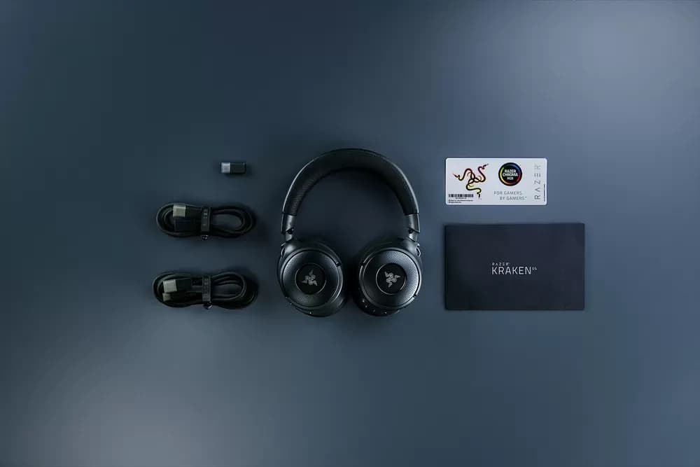 Razer Kraken V4 – Audífonos Gamer Inalámbricos con Chroma RGB de 9 Zonas - Miniatura 3 en LEMM DJ Store