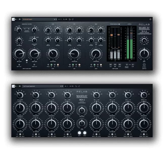 RELAB Maselec Bundle – Bundle de Ecualización y Compresión para Mastering (Descarga Digital) - Miniatura 1 en LEMM DJ Store