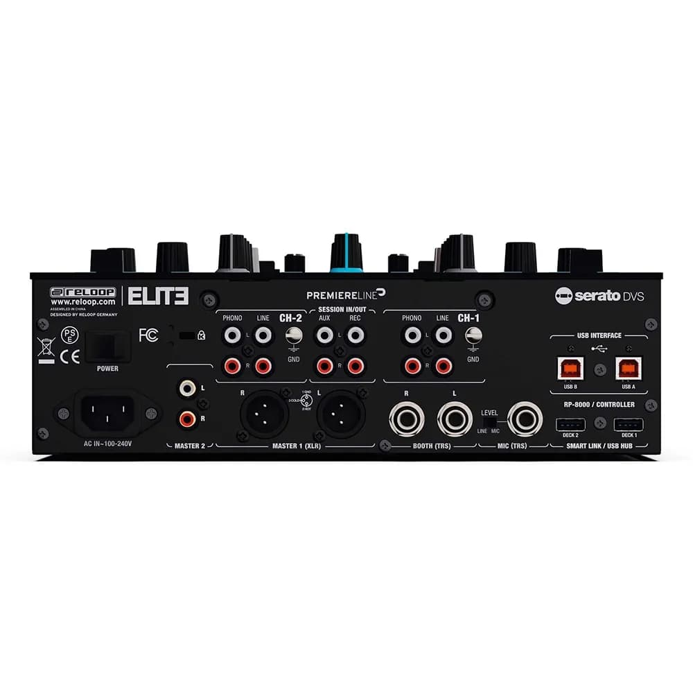 Reloop Elite – Mixer DJ DVS Profesional para Serato DJ Pro - Miniatura 3 en LEMM DJ Store
