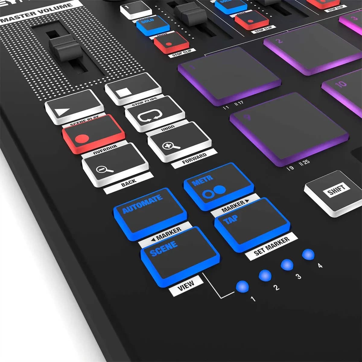 Reloop Keypad Pro – Controlador MIDI 4-en-1 con Bluetooth y USB - Miniatura 7 en LEMM DJ Store