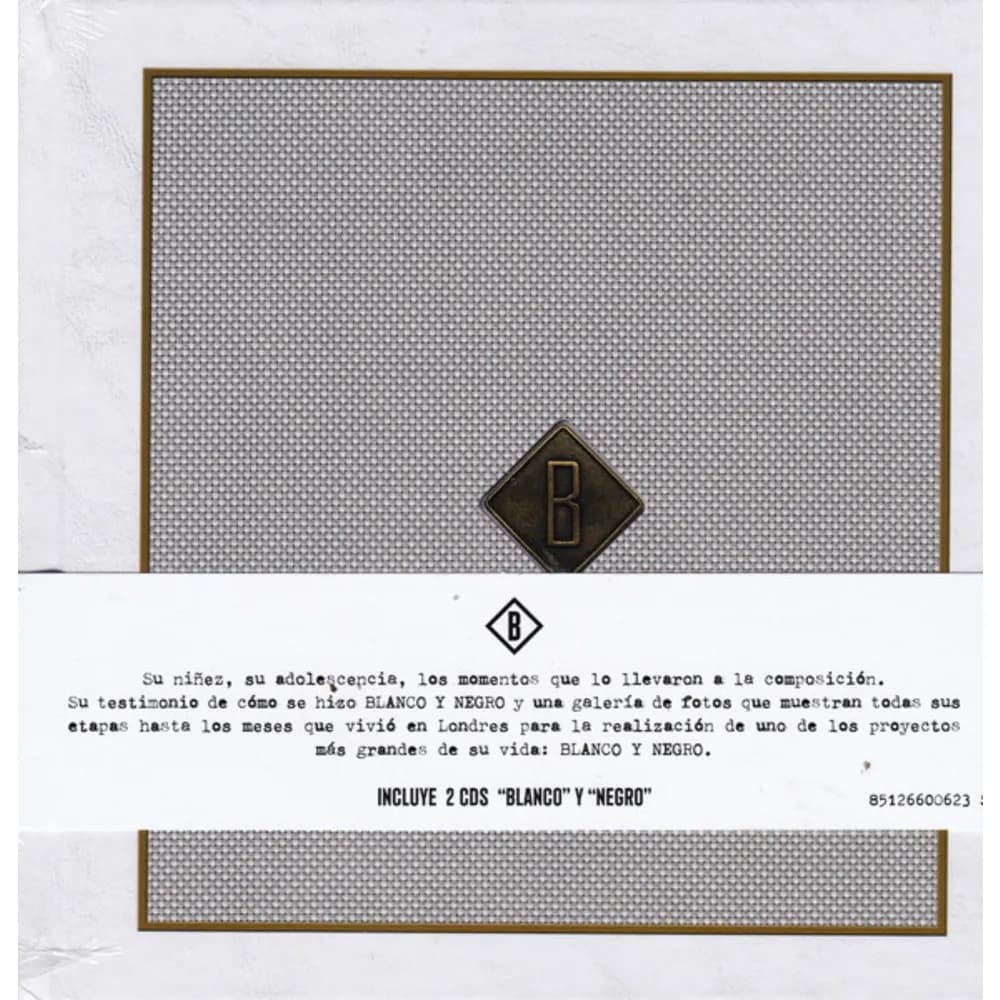 Ricardo Arjona - Blanco Y Negro (CD Doble (2CD) nuevo) - Miniatura 1 en LEMM DJ Store