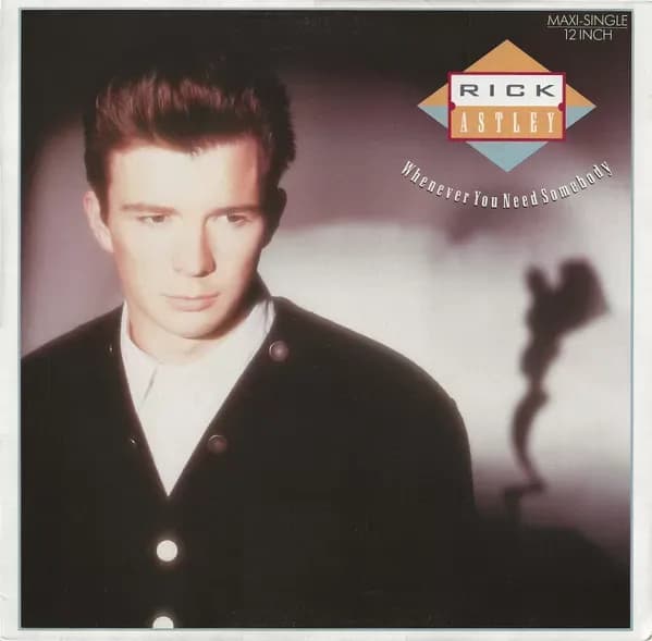 Rick Astley - Whenever You Need Somebody (Vinilo usado VG+) - Miniatura 1 en LEMM DJ Store