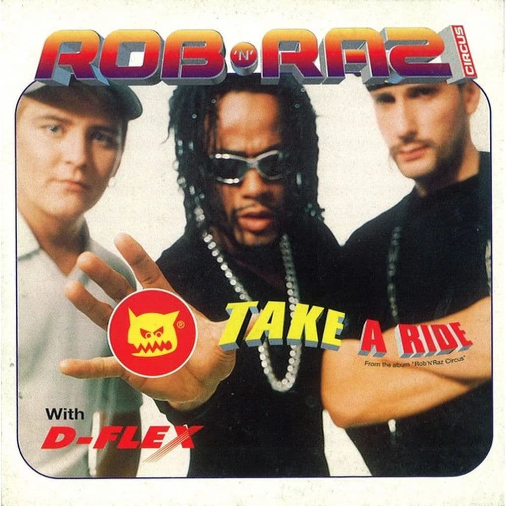 Rob 'N' Raz Circus With D-Flex – Take A Ride (CD single carton usado VG+) - Miniatura 1 en LEMM DJ Store