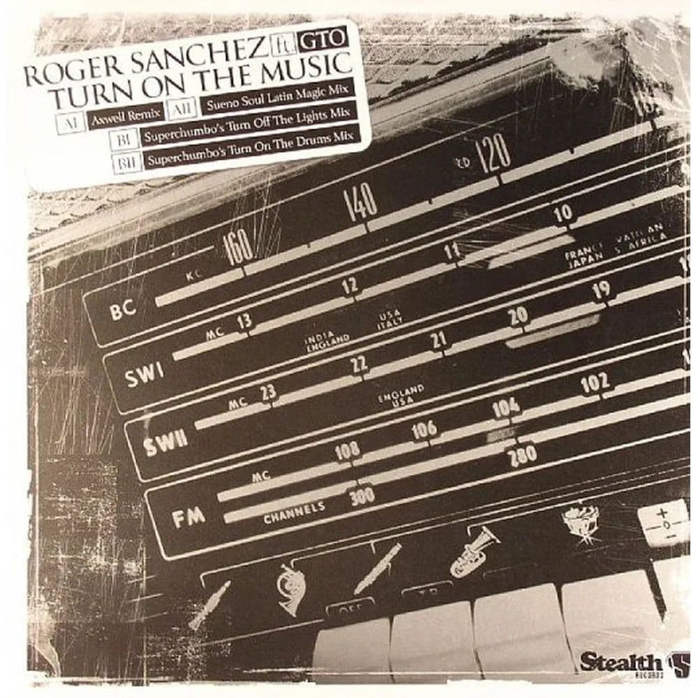 Roger Sanchez Ft. GTO - Turn On The Music (12") (Vinilo usado VG+) - Miniatura 1 en LEMM DJ Store