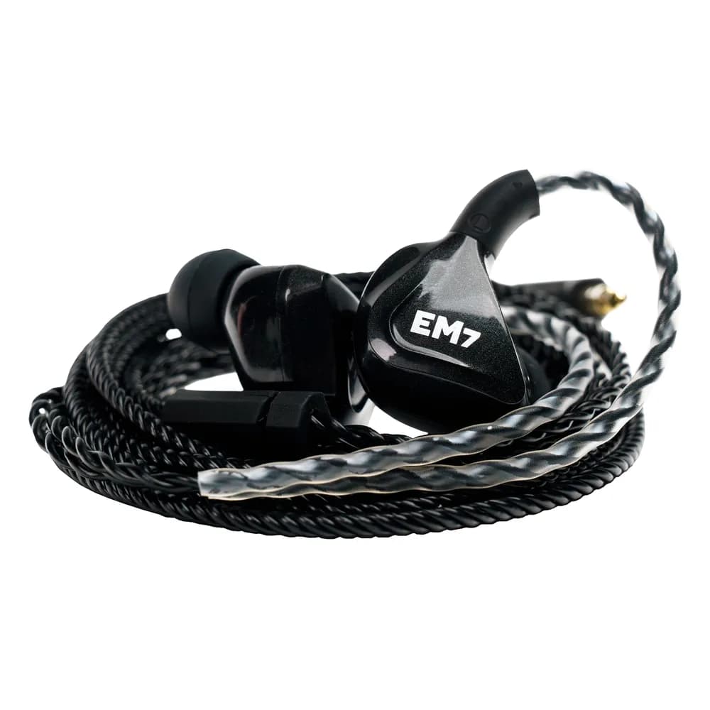 ROQ Audio EM7 – Monitores In-Ear de Doble Driver: Armadura Balanceada y Dinámico 10 mm, MMCX - Miniatura 1 en LEMM DJ Store