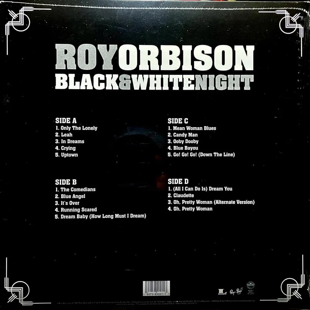 Roy Orbison - Black & White Night (Vinilo Doble 2LP nuevo) - Miniatura 2 en LEMM DJ Store