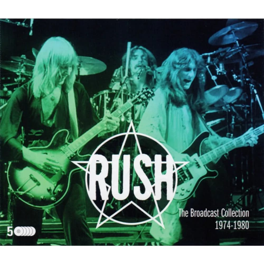 Rush - The Broadcast Collection 1974-1980 (CD (5CD) nuevo) - Miniatura 1 en LEMM DJ Store