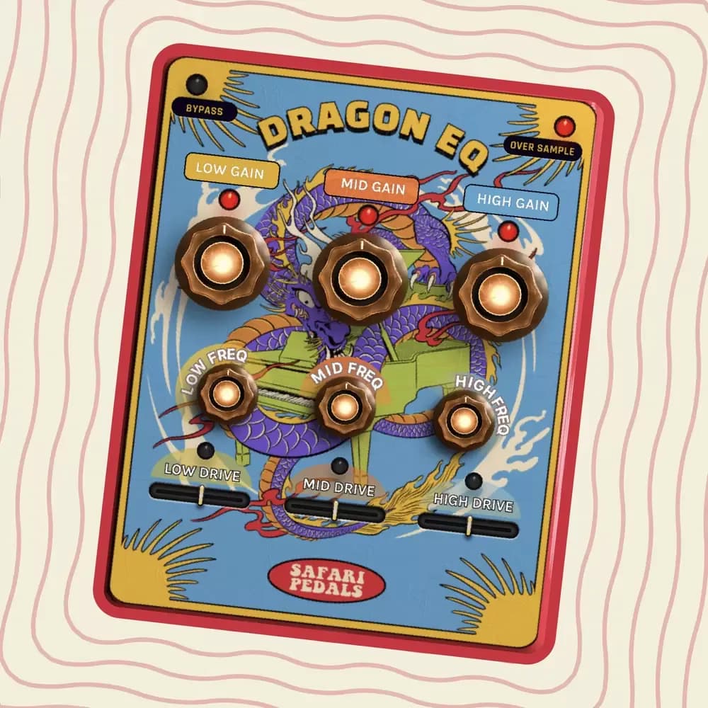 Safari Pedals Dragon EQ – Ecualizador de 3 Bandas con Matriz Mid/Side y Drive por Banda (Descarga Digital) - Miniatura 1 en LEMM DJ Store