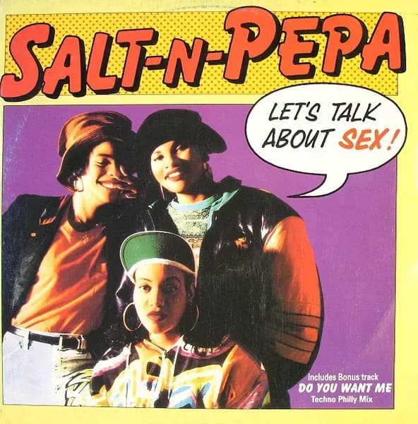 Salt 'N' Pepa - Let's Talk About Sex! (Vinilo usado VG+) - Miniatura 1 en LEMM DJ Store