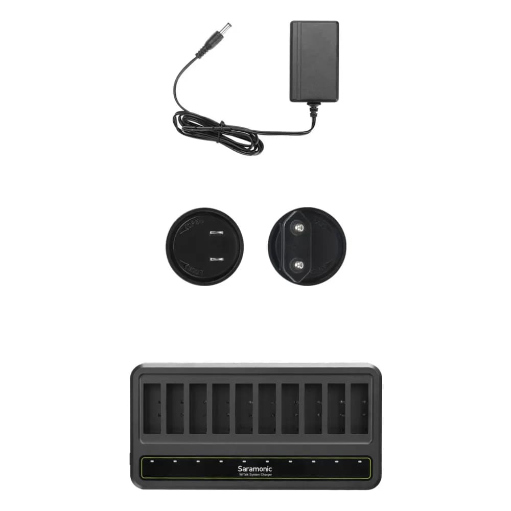 Saramonic WiTalk CB – Cargador de 10 Baterías WiTalk BP para Intercom WiTalk 1ª Gen - Miniatura 4 en LEMM DJ Store